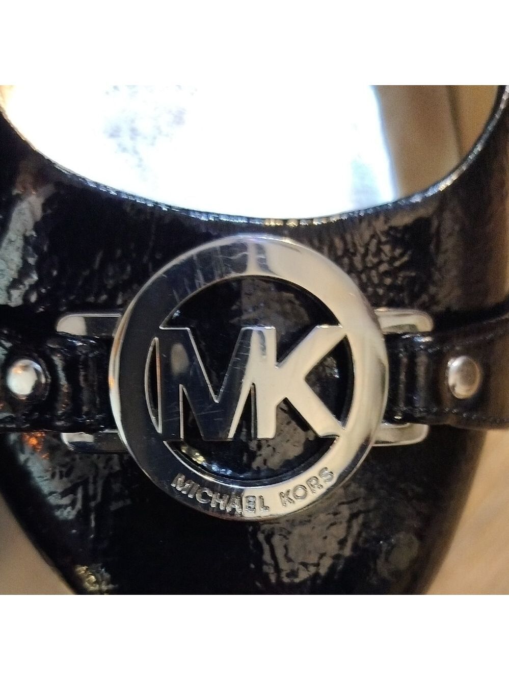 Michael Kors Black Flats Ornamentation - Picture 2 of 6